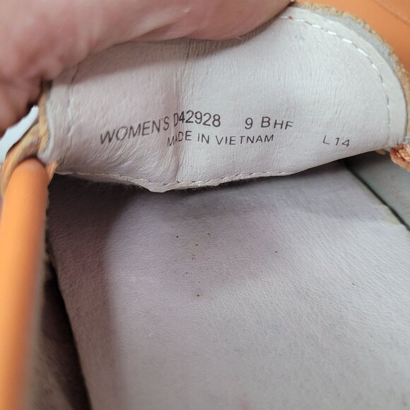 Cole Haan Pinch Main Classic Orange Penny Loafers Women's Size 9 - Picture 7 of 7